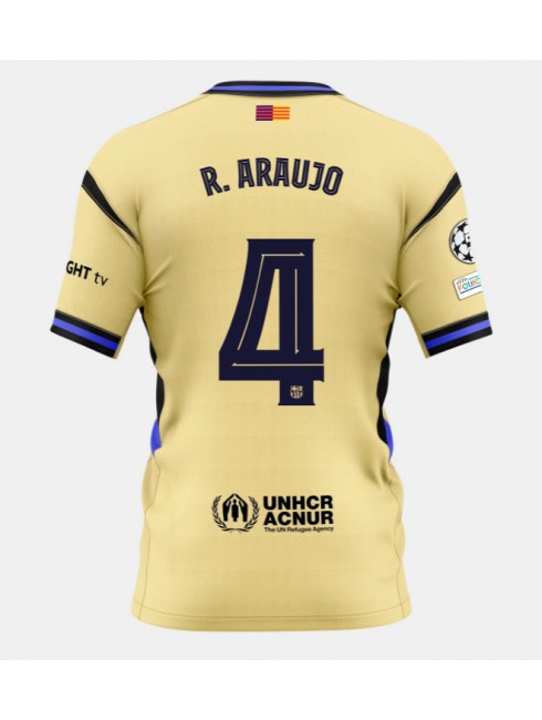 Muži Futbalové oblečenie Barcelona Ronald Araujo #4 2025-26 Krátky Rukáv - Preč Muži Futbalové oblečenie Barcelona Ronald Araujo #4 2025-26 Krátky Rukáv - Preč